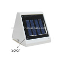 Super Bright 4LED Solar Wiederaufladbare Sensor Licht